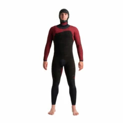 C-Skins Wired 5/4 Mens LQS Hooded Steamer -Kokatat Sale C skins wired m 4mens lqs cz stmr lkx blkx saff lining