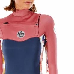 Ripcurl Dawn Patrol 5/3 CZ Womens (WSM9AS) -Kokatat Sale Ripcurl dawn patrol 5 3 cz womens slate rose detail