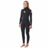 Ripcurl Dawn Patrol 5/3 CZ Womens (WSM9MW) -Kokatat Sale Ripcurl dawn patrol 53 chest zip womens black front