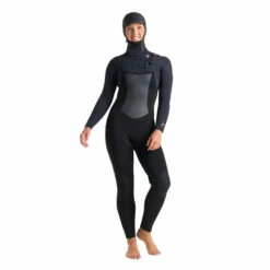 C-Skins ReWired 6:5 Womens GBS Chest Zip Hooded Steamer