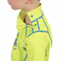 Peak PS Kidz LS Thermal Rashy -Kokatat Sale peak ps kidz thermal rashy LS yellow shoulder open