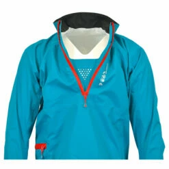 Peak PS Smock -Kokatat Sale peak ps smock blue closeup