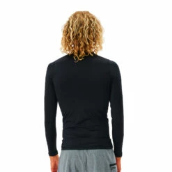 Ripcurl Corps L/S Rash Vest Mens -Kokatat Sale ripcurl corps ls rash vest uv mens black back