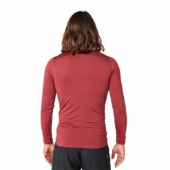 Ripcurl Corps L/S Rash Vest Mens -Kokatat Sale ripcurl corps ls rash vest uv mens maroon back