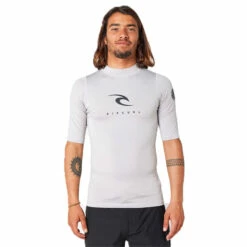 Ripcurl Corps S/S Rash Vest Mens 16 Ripcurl Corps S/S Rash Vest Mens -Kokatat Sale ripcurl corps ss rash vest uv mens light grey