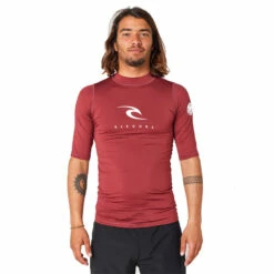 Ripcurl Corps S/S Rash Vest Mens 15 Ripcurl Corps S/S Rash Vest Mens -Kokatat Sale ripcurl corps ss rash vest uv mens maroon