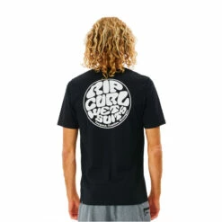 Ripcurl Icons Of Surf S/S UV Tee -Kokatat Sale ripcurl icons of surf SS uv rash vest mens black back