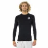 Ripcurl Thermopro Long Sleeve Vest -Kokatat Sale ripcurl thermopro LS rash vest mens black front