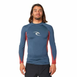 Ripcurl Waves L/S Rash Vest Mens