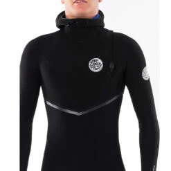Ripcurl E Bomb 4/3mm ZF Hooded Men -Kokatat Sale ripcurl e bomb 43mm zf hooded mens front detail