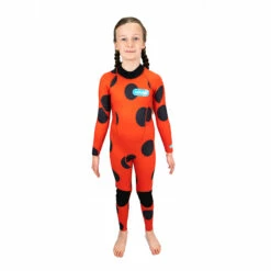Saltskin 3/2mm Kids Steamer Wetsuit -Kokatat Sale saltskin wetsuit ladybird front